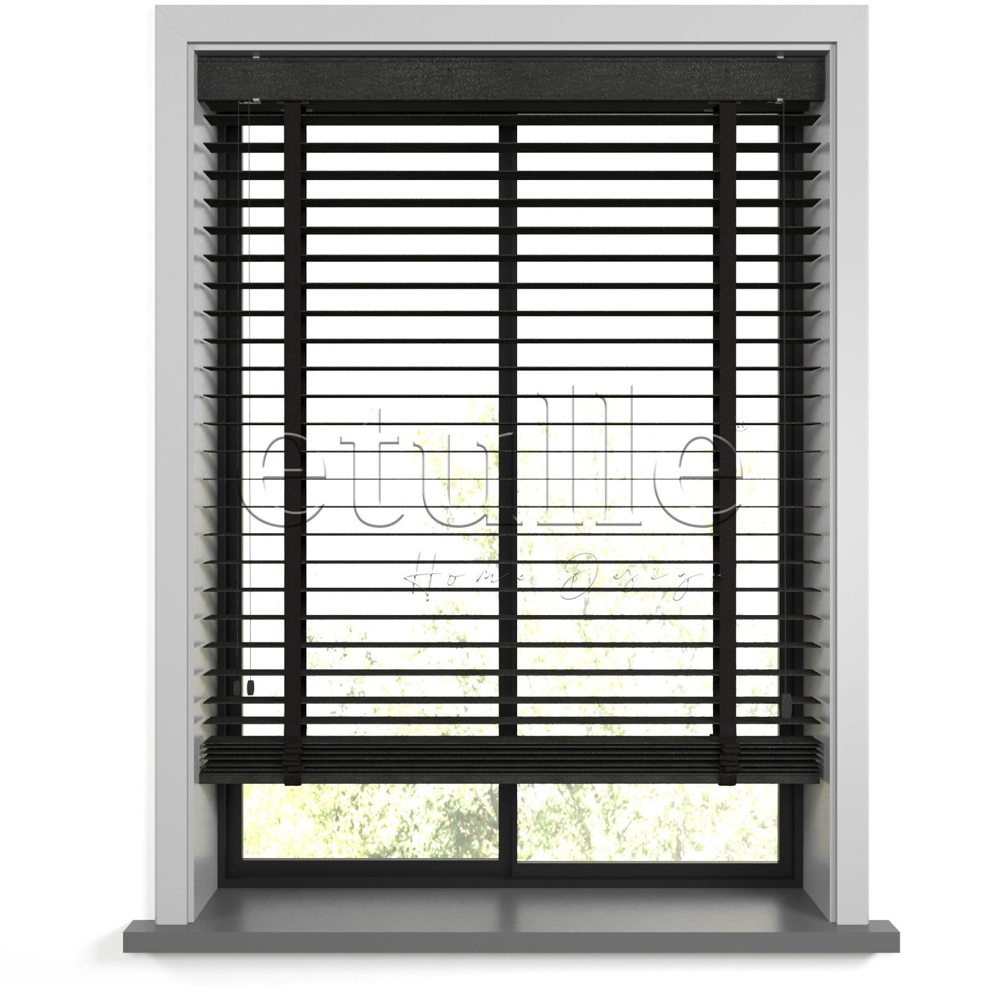 50 MM BAMBOO Wenge Wooden Venetian Blind