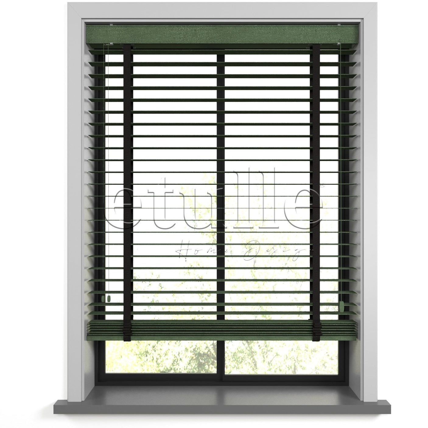50 MM BAMBOO Wenge Wooden Venetian Blind
