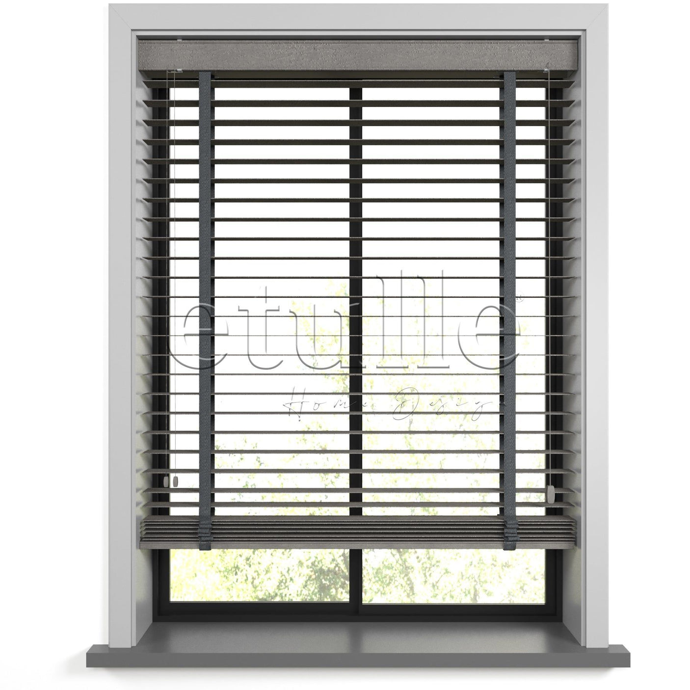 50 MM BAMBOO Wenge Wooden Venetian Blind