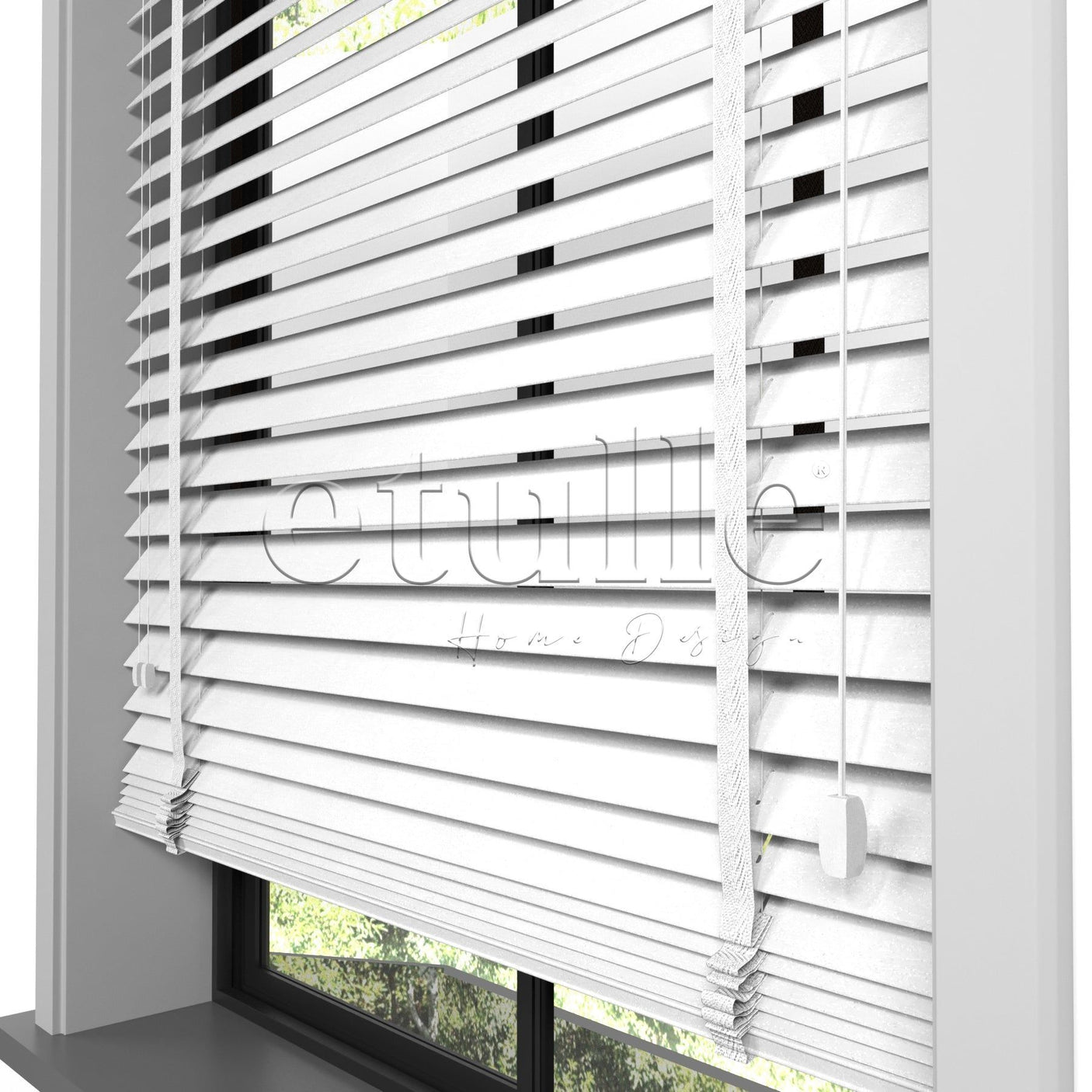 50 MM BAMBOO Wenge Wooden Venetian Blind