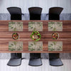 Modern Geometrik Kumaş Amerikan Servis - 4'lü Set (35X50 cm)