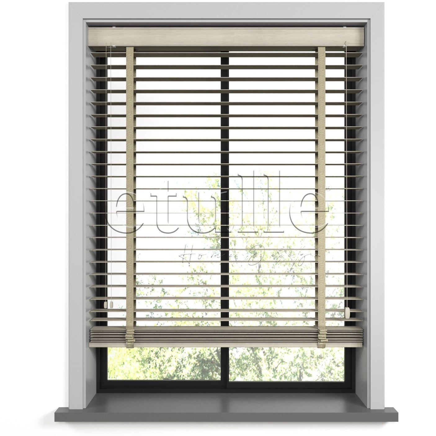 50 MM BAMBOO Wenge Wooden Venetian Blind
