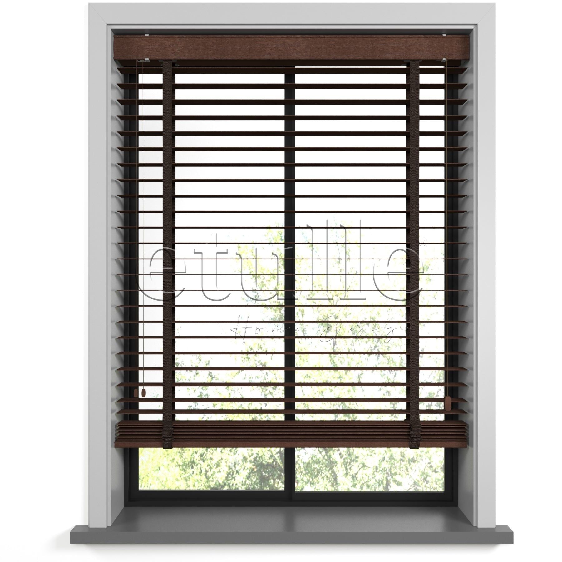 50 MM Meriwood Kiraz Ahşap Jaluzi