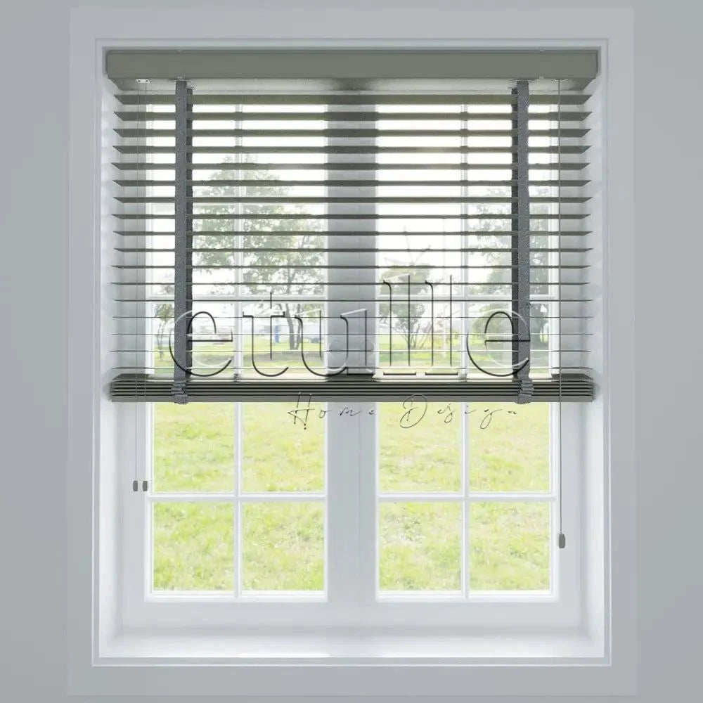50 Mm Polywood Krem Ahşap Jaluzi
