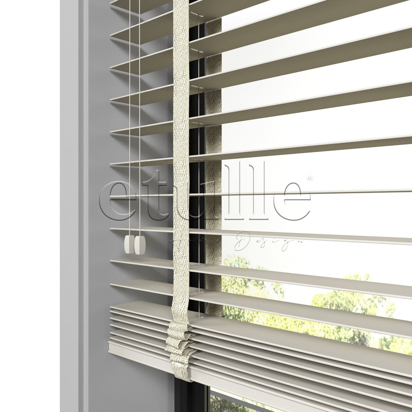 50 MM BAMBOO Wenge Wooden Venetian Blind