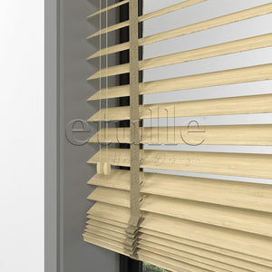 50 MM BAMBOO Light Oak Wooden Venetian Blind
