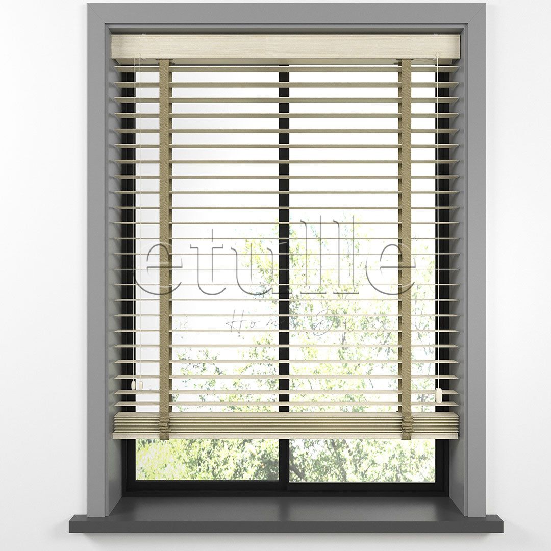 50 MM BAMBOO Maple Wooden Venetian Blind