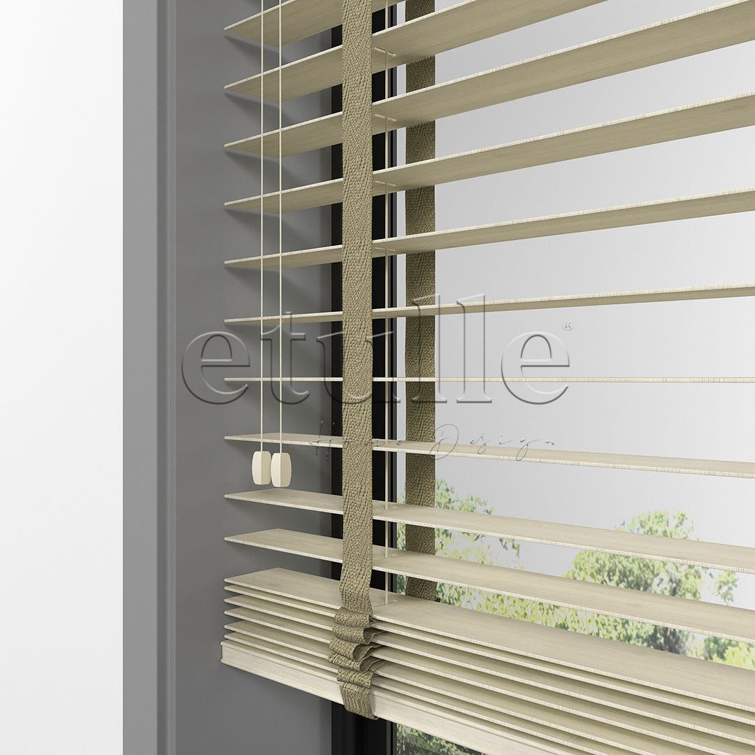 50 MM BAMBOO Maple Wooden Venetian Blind