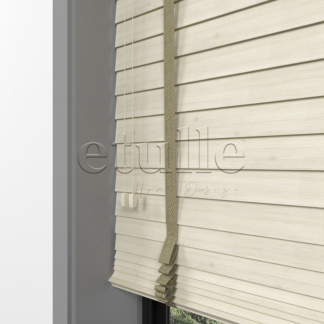 50 MM BAMBOO Maple Wooden Venetian Blind