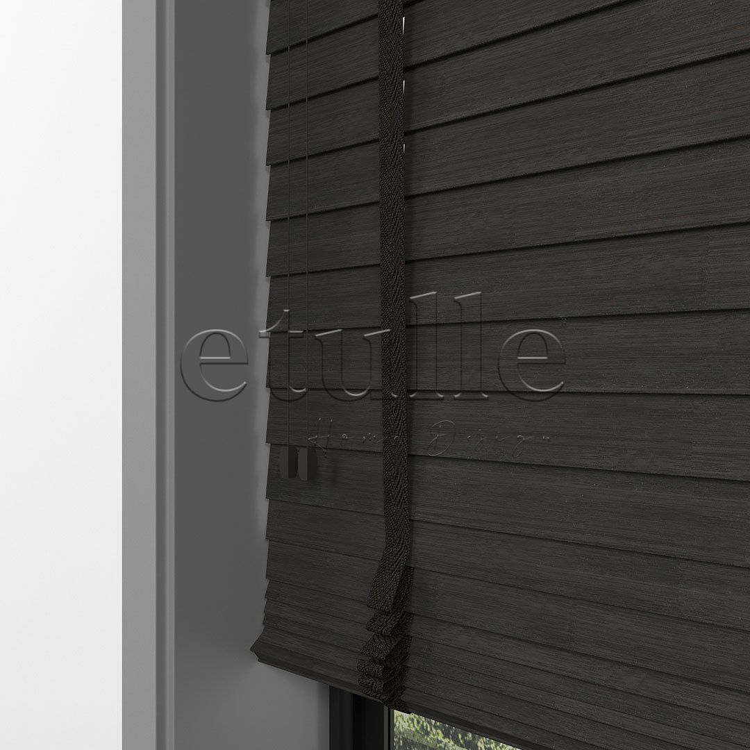 50 MM BAMBOO Venge Ahşap Jaluzi