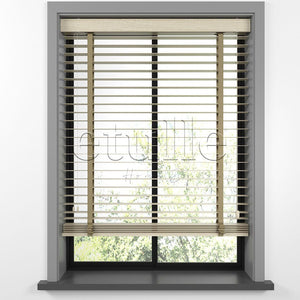 50 MM BASSWOOD Beech Wooden Venetian Blind