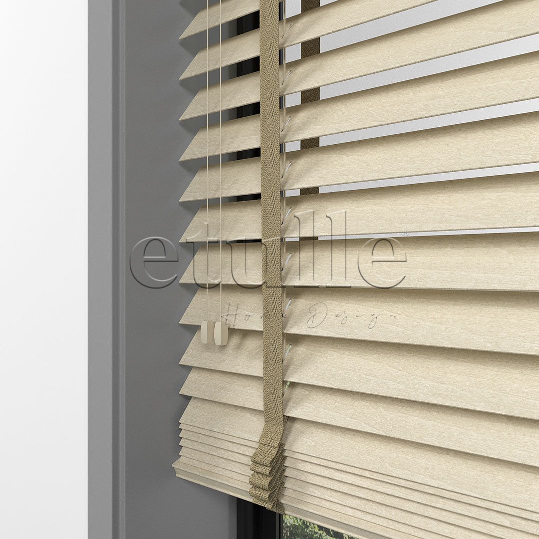 50 MM BASSWOOD Beech Wooden Venetian Blind