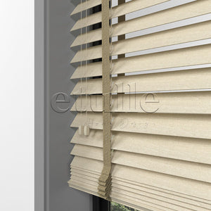 50 MM BASSWOOD Beech Wooden Venetian Blind