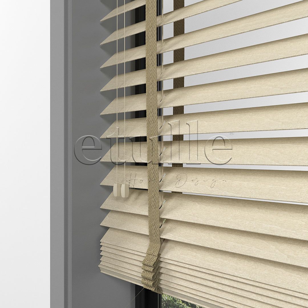 50 MM BASSWOOD Beech Wooden Venetian Blind