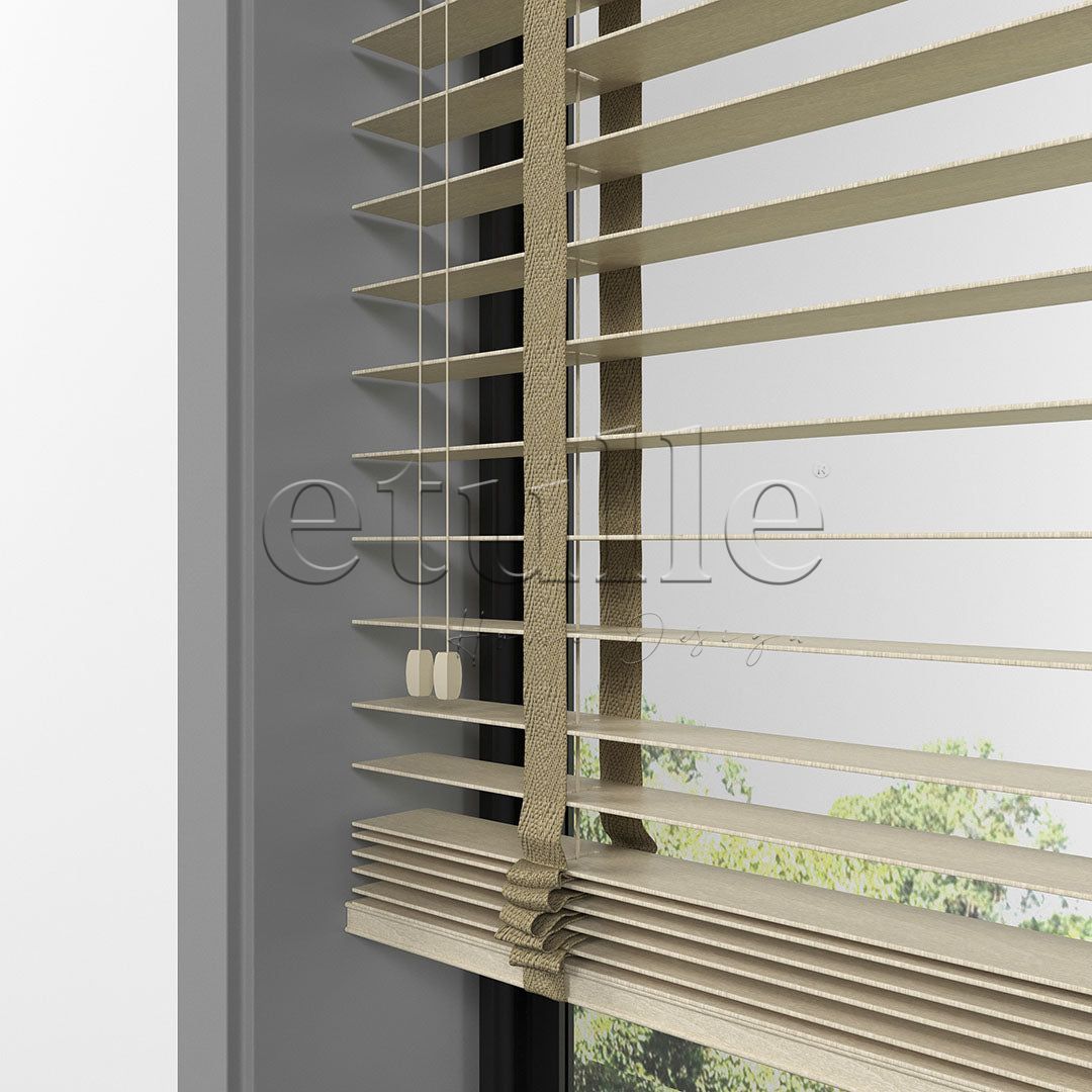 50 MM BASSWOOD Beech Wooden Venetian Blind