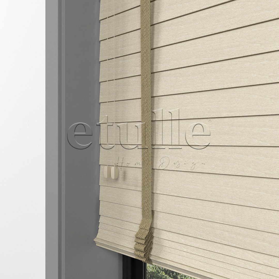 50 MM BASSWOOD Beech Wooden Venetian Blind
