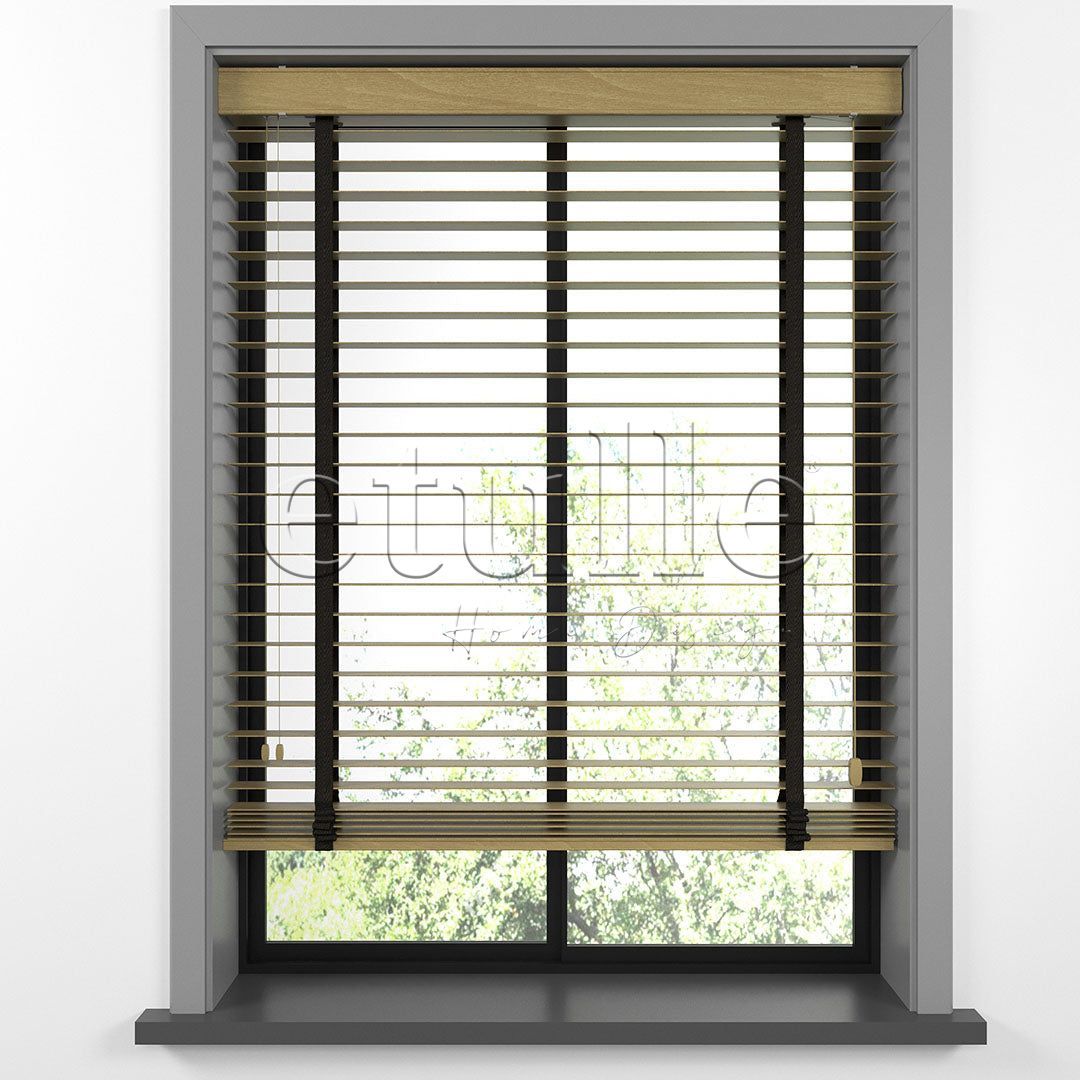 50 MM BASSWOOD Cedar Ahşap Jaluzi