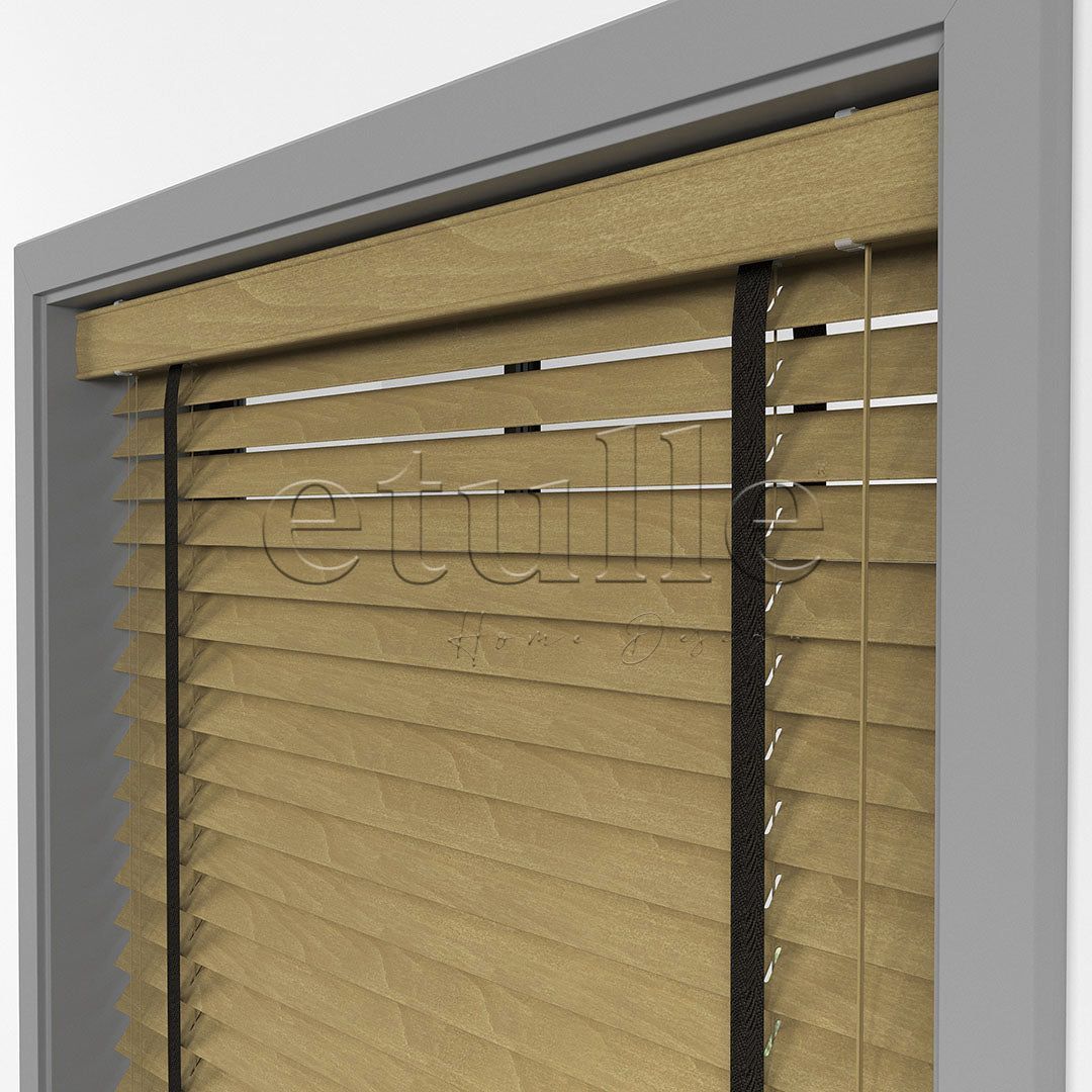 50 MM BASSWOOD Cedar Ahşap Jaluzi