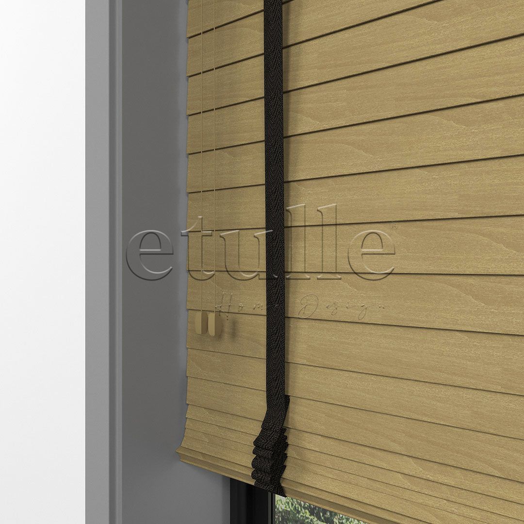 50 MM BASSWOOD Cedar Ahşap Jaluzi