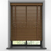 50 MM BASSWOOD Dark Oak Ahşap Jaluzi