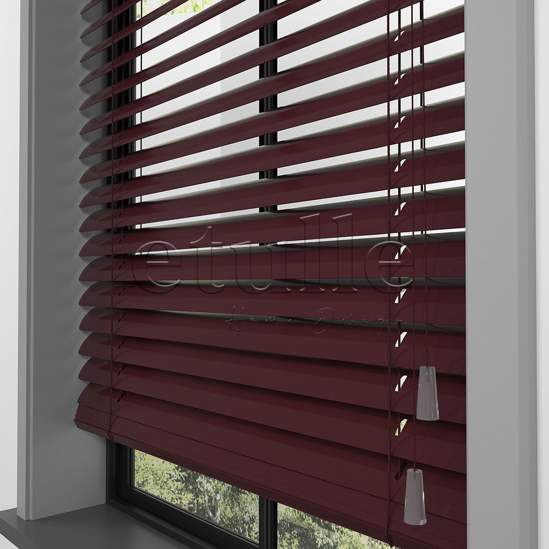 50 MM Bordo Alüminyum Jaluzi