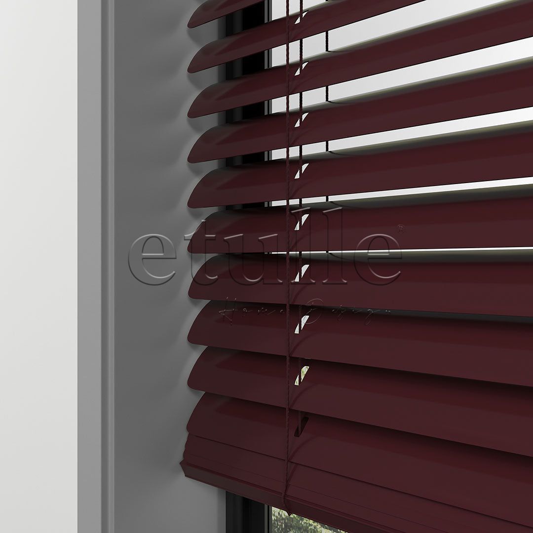 50 MM Bordo Alüminyum Jaluzi