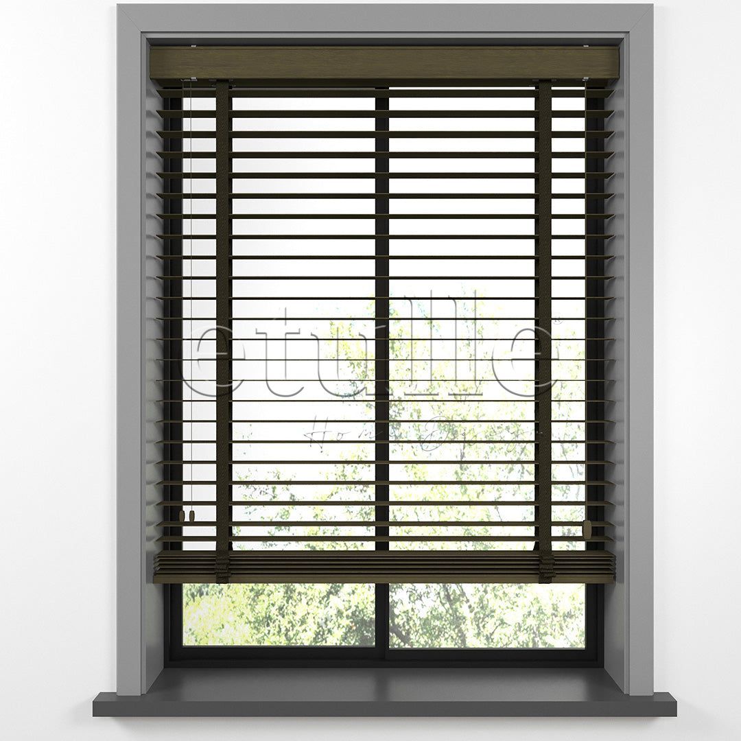 50 MM FARYWOOD Chestnut Wooden Venetian Blind