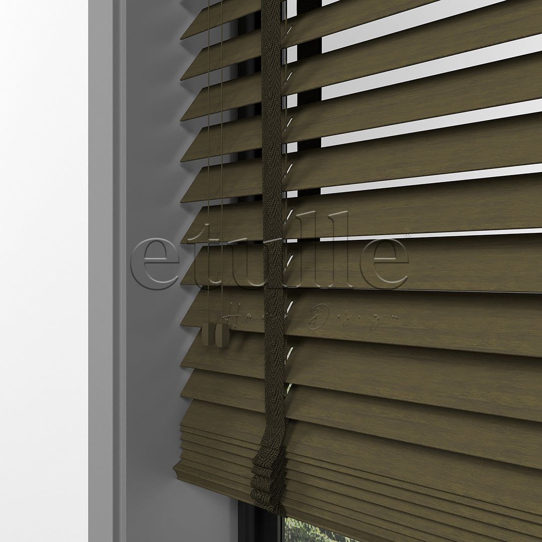 50 MM FARYWOOD Chestnut Wooden Venetian Blind