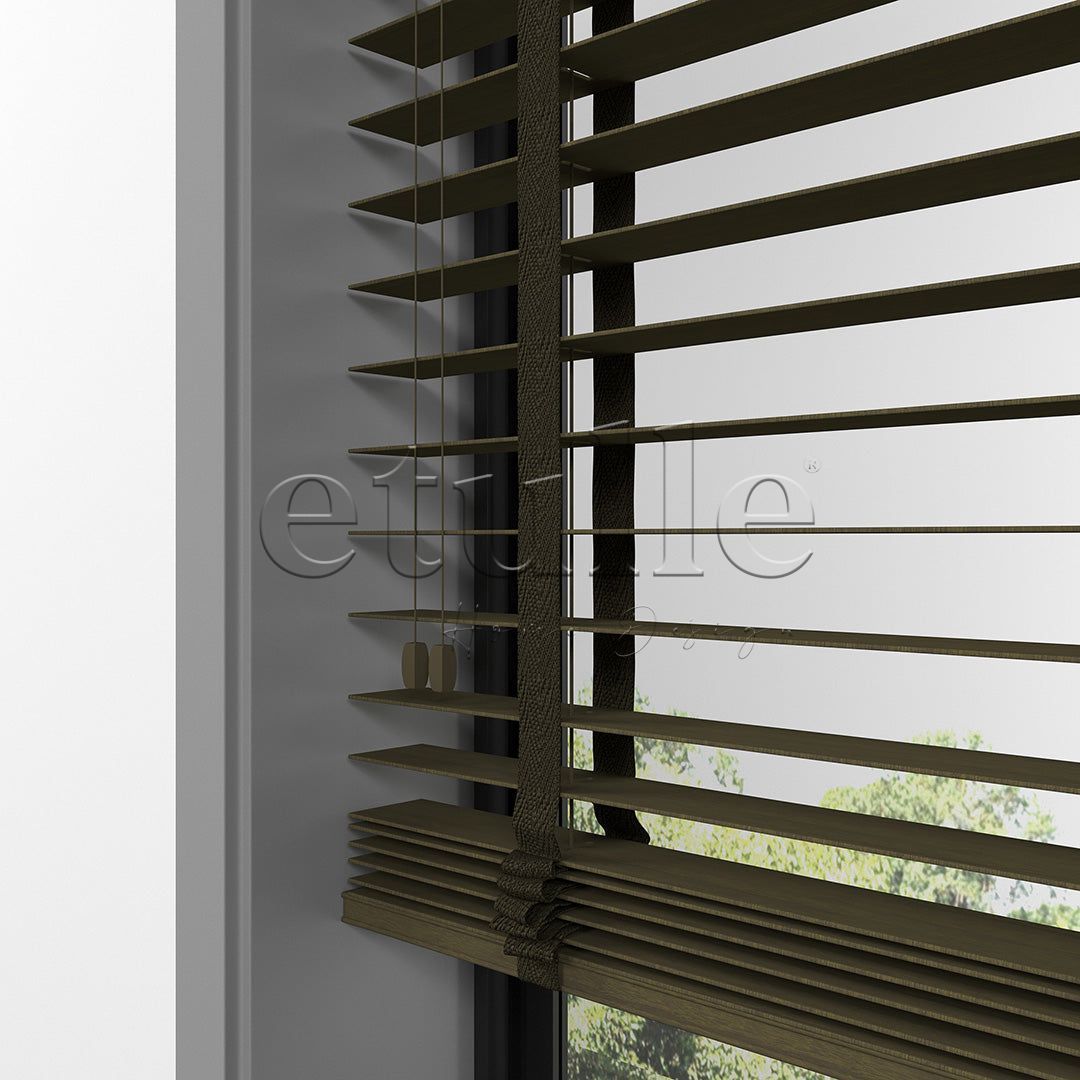 50 MM FARYWOOD Chestnut Wooden Venetian Blind