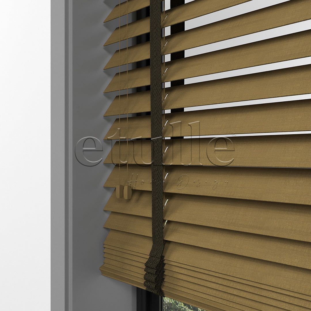 50 MM FARYWOOD Maple Ahşap Jaluzi
