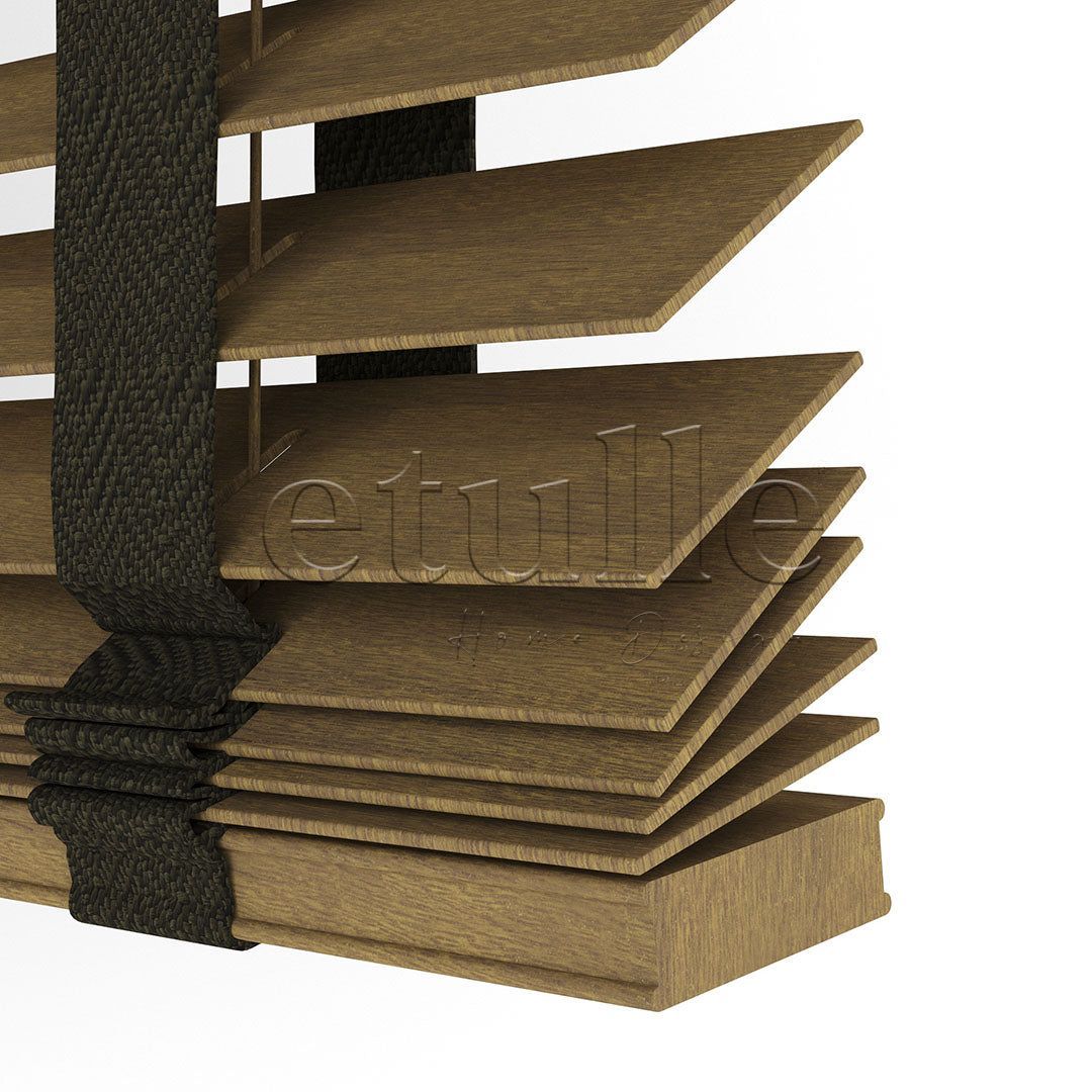 50 MM FARYWOOD Nut Ahşap Jaluzi