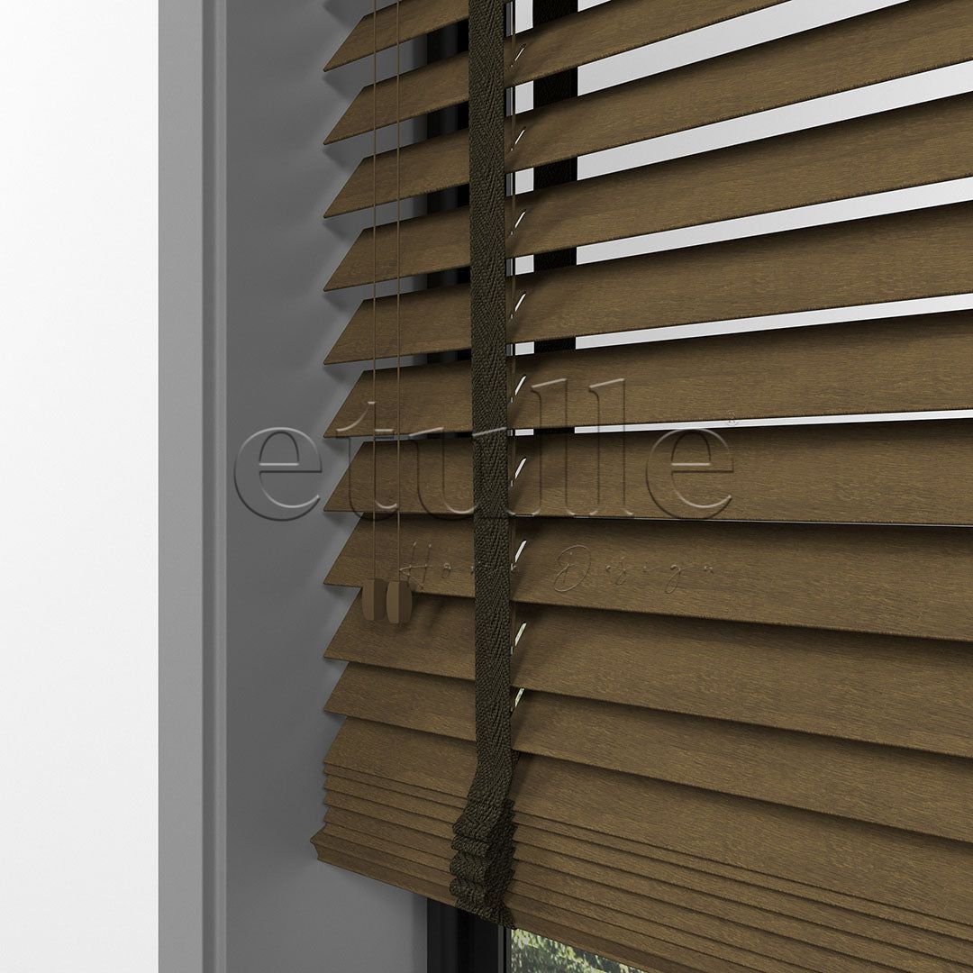 50 MM FARYWOOD Nut Ahşap Jaluzi