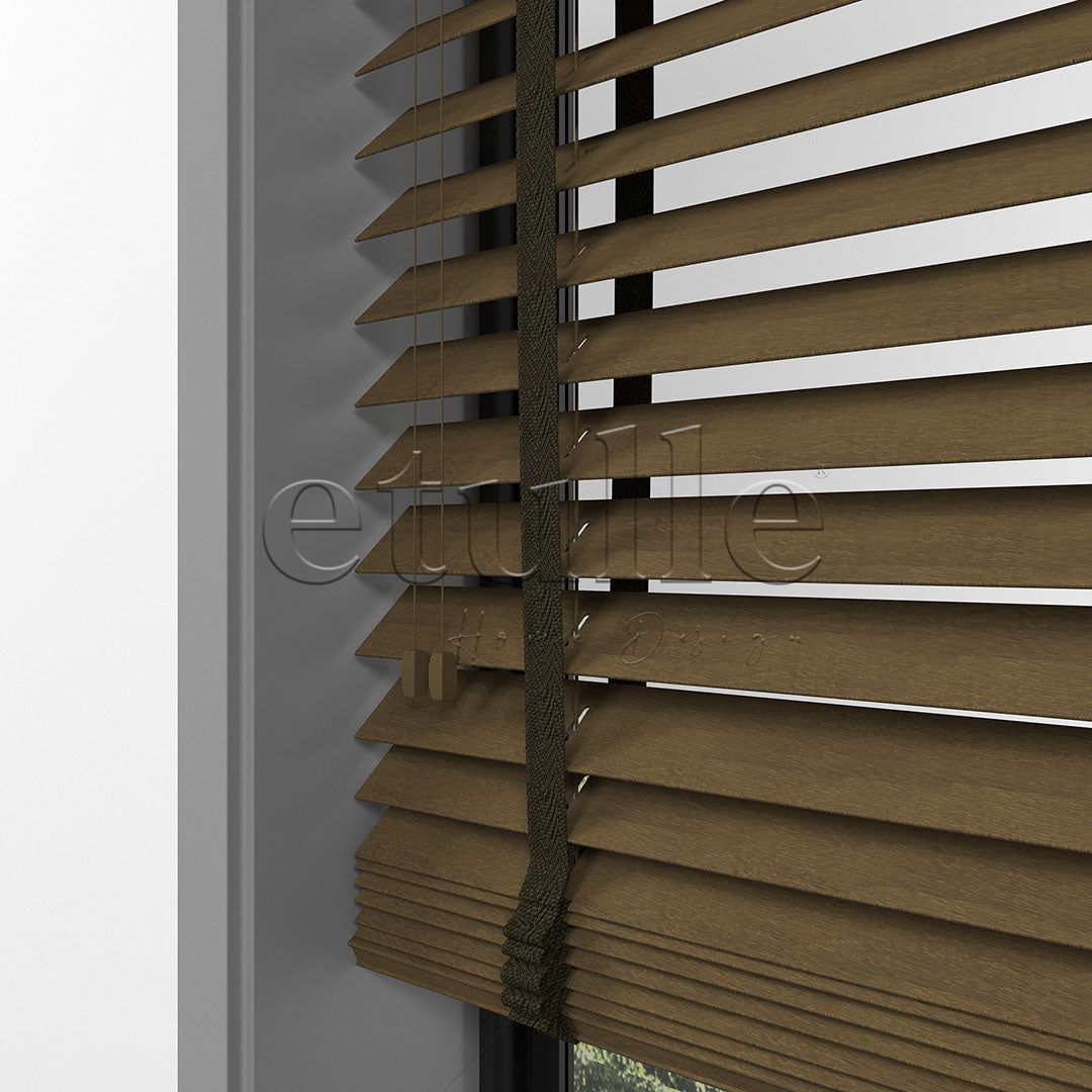 50 MM FARYWOOD Nut Ahşap Jaluzi