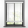 50 MM FOAXWOOD Snow Beyaz Ahşap Jaluzi
