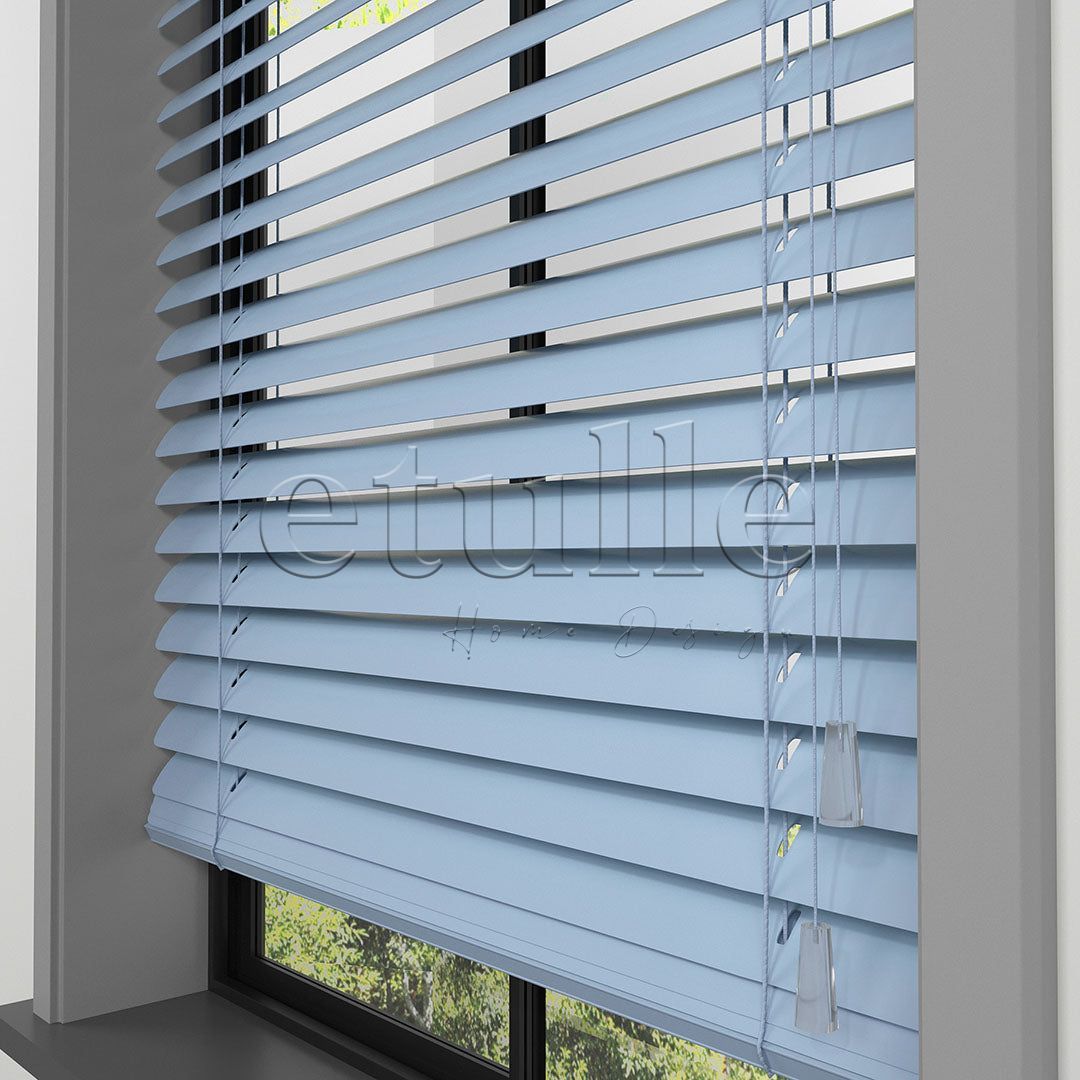 50 MM Dark Blue Aluminum Venetian Blind