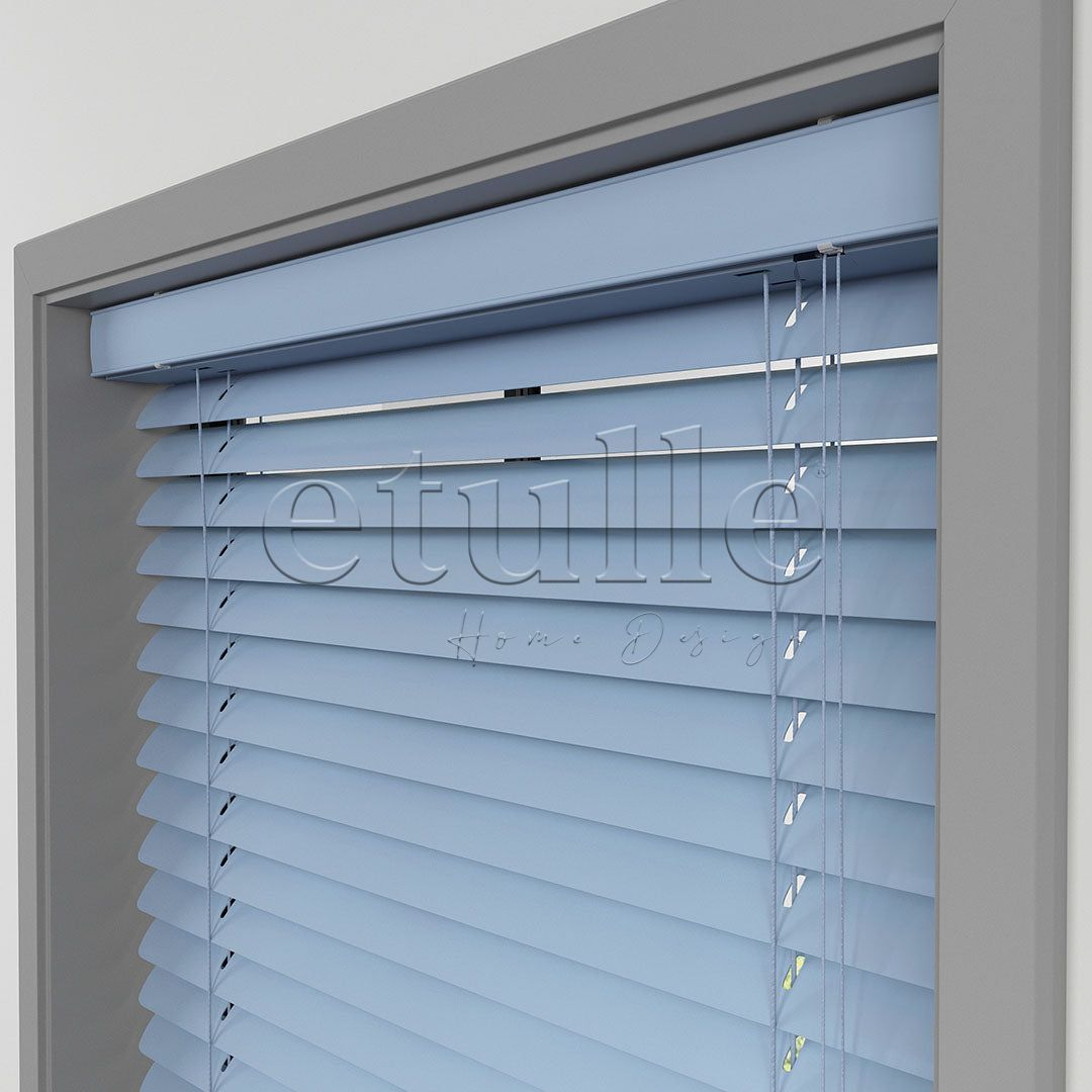 50 MM Dark Blue Aluminum Venetian Blind