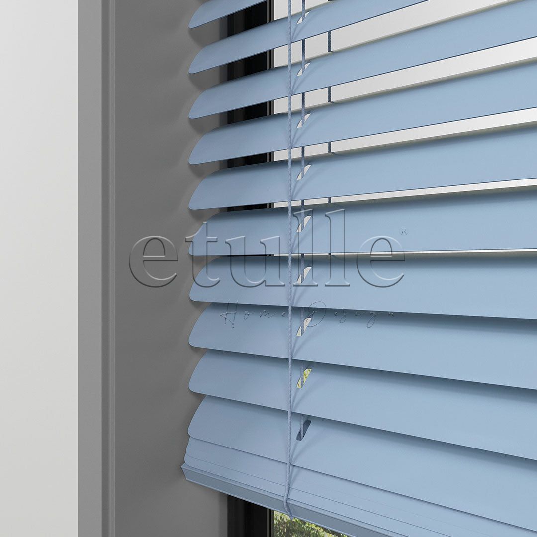 50 MM Dark Blue Aluminum Venetian Blind