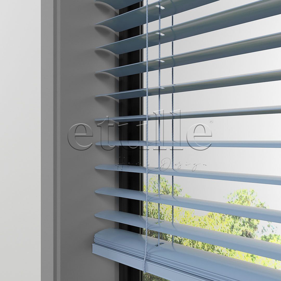 50 MM Dark Blue Aluminum Venetian Blind