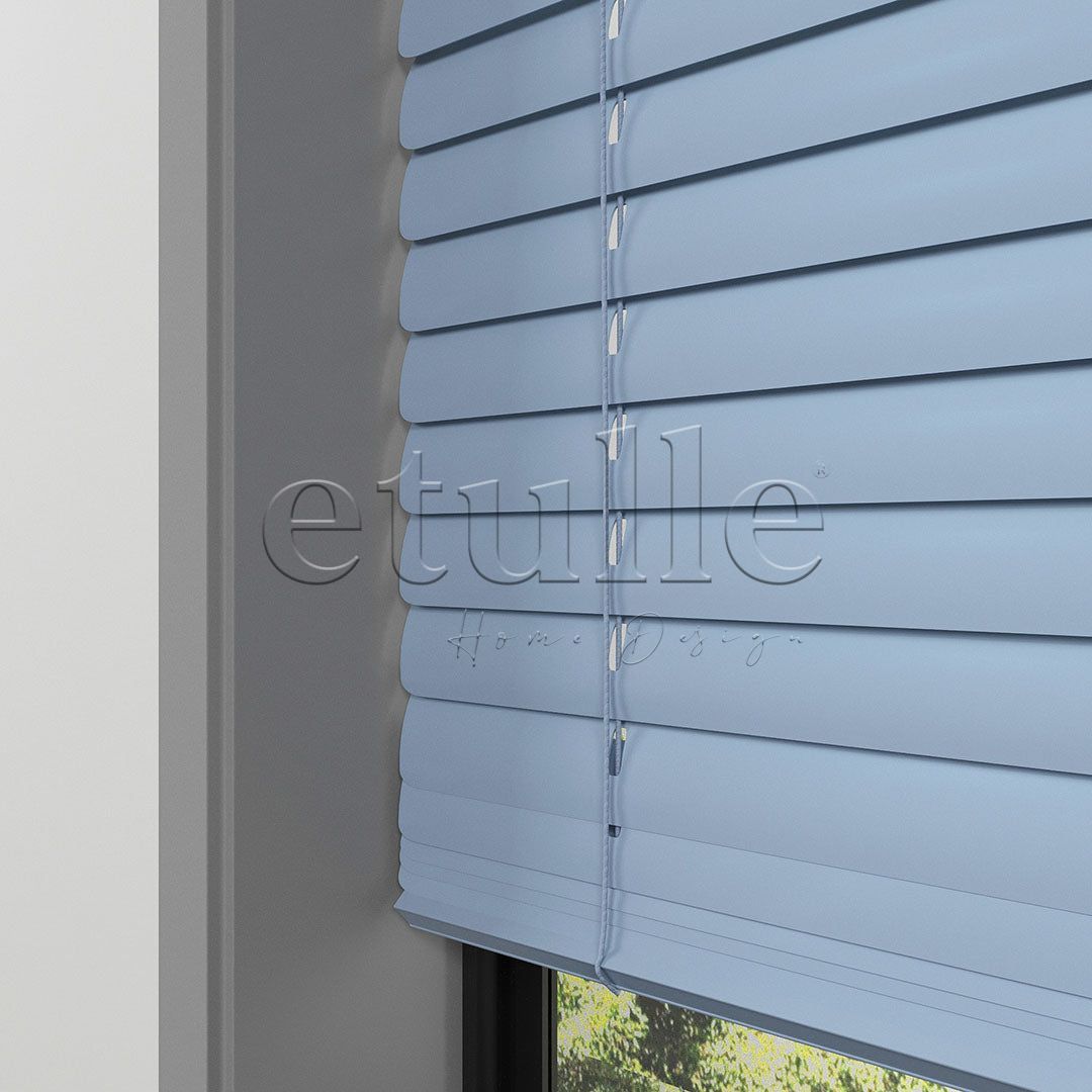 50 MM Dark Blue Aluminum Venetian Blind