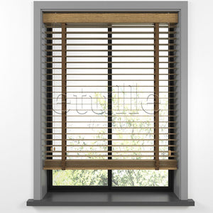 50 MM LUXURY WOOD Amber Wooden Jalousie