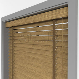 50 MM LUXURY WOOD Amber Wooden Jalousie