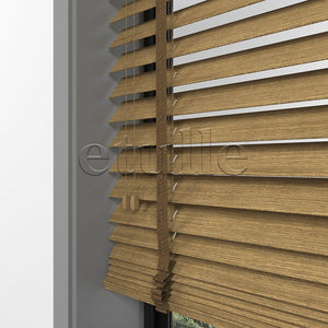 50 MM LUXURY WOOD Amber Wooden Jalousie