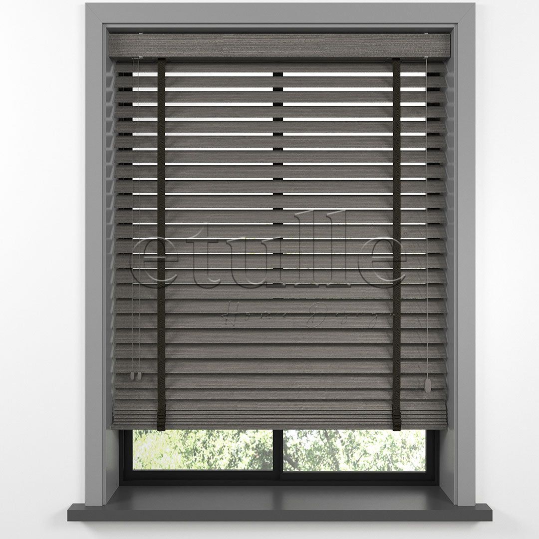 50 MM LUXURY WOOD Ash Wooden Venetian Blind