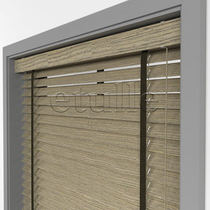 50 MM LUXURY WOOD Bark Ahşap Jaluzi