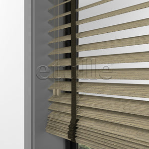 50 MM LUXURY WOOD Bark Ahşap Jaluzi