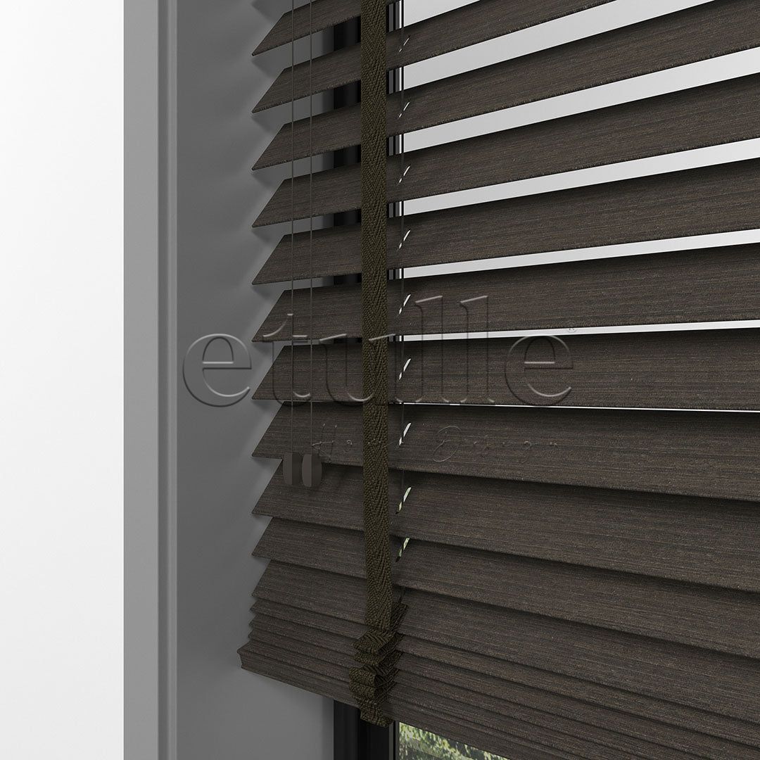 50 MM LUXURY WOOD Bison Ahşap Jaluzi