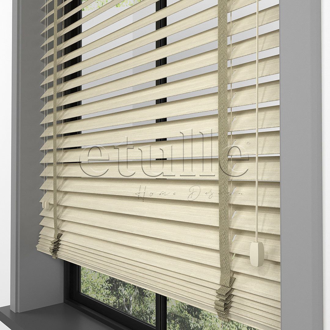 50 MM LUXURY WOOD Camel Wooden Jalousie