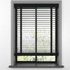 50 MM LUXURY WOOD Charcoal Ahşap Jaluzi