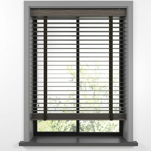 50 MM LUXURY WOOD Cinder Wooden Venetian Blind