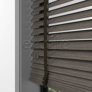 50 MM LUXURY WOOD Cinder Wooden Venetian Blind